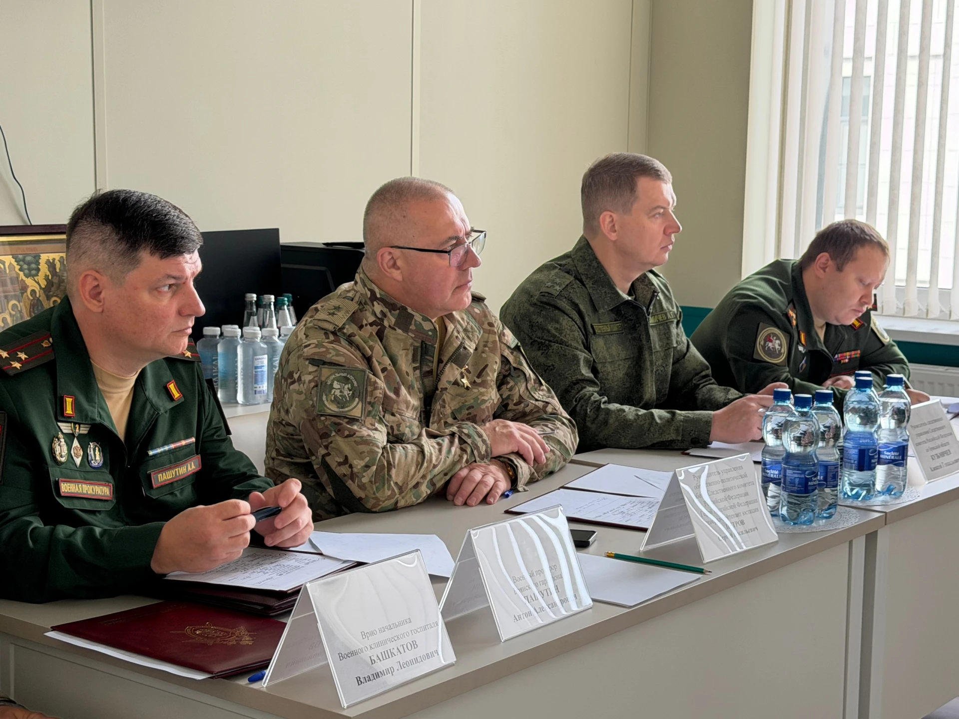 По инициативе представителей Следственного комитета Российской Федерации в военном госп...