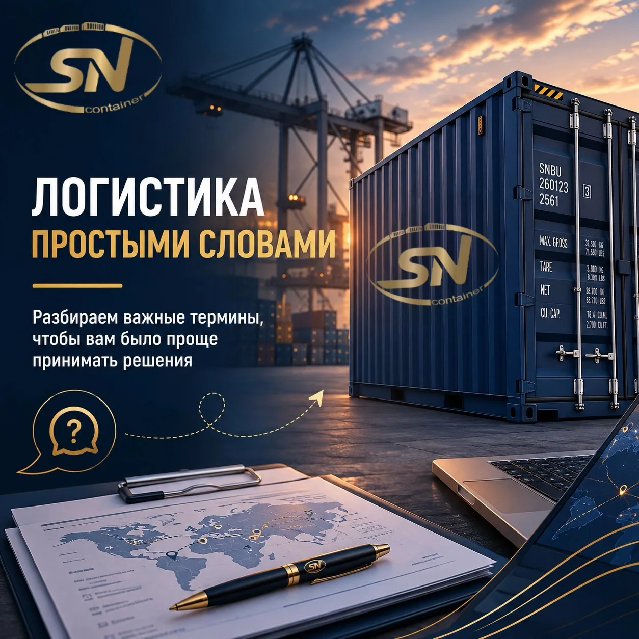 🚢 ЛОГИСТИКА ПРОСТЫМИ СЛОВАМИ