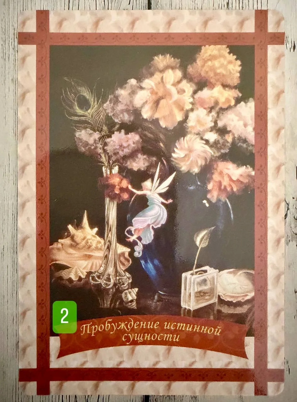 КАРТА 2

ПРОБУЖДЕНИЕ ИСТИННОЙ СУЩНОСТИ

Значение карты: 

Вы начинаете восстанавливать свою природну