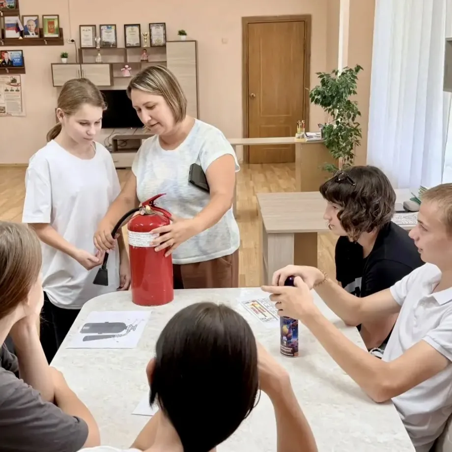 🔥 С воспитанниками Камышинского центра помощи было проведено очень важное и полезное з...