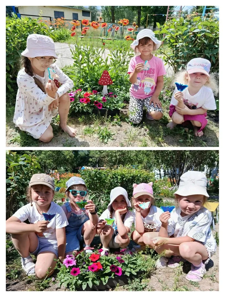 🌼В подготовительной  группе "Домовята" девочки украшали свои заколочки бабочками🦋 из фетра и бисер