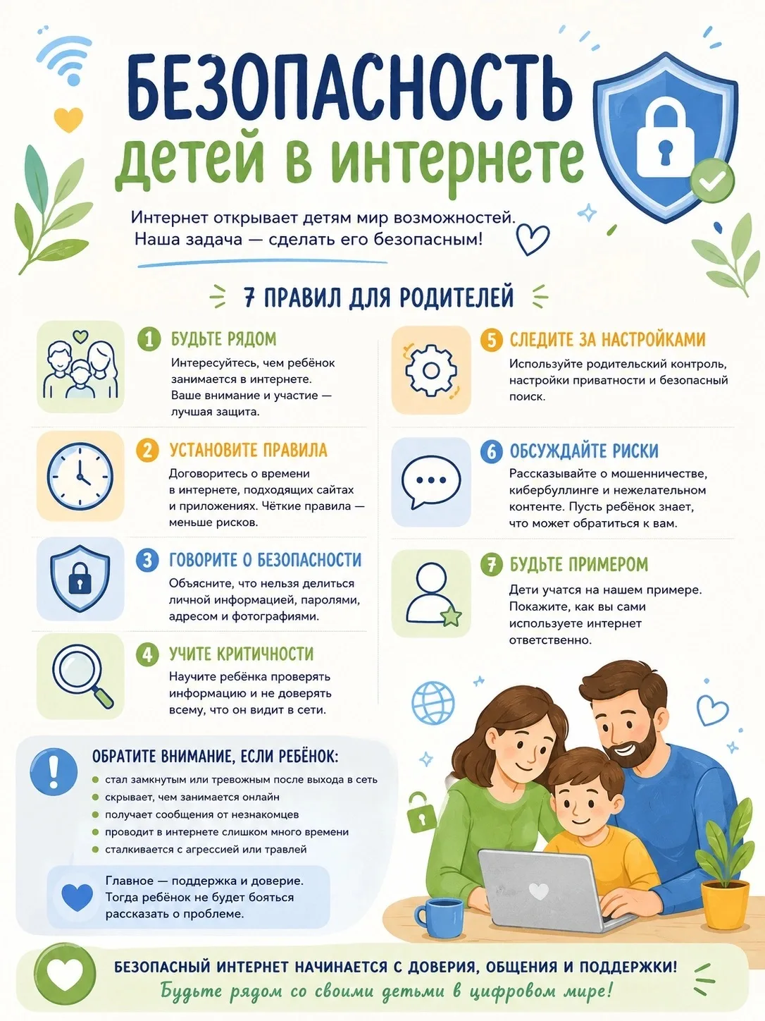 Памятка для родителей
