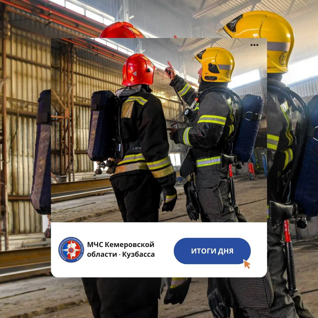 За дежурные сутки с 18 по 19 августа пожарно-спасательные подразделения Кузбасса ликвид...