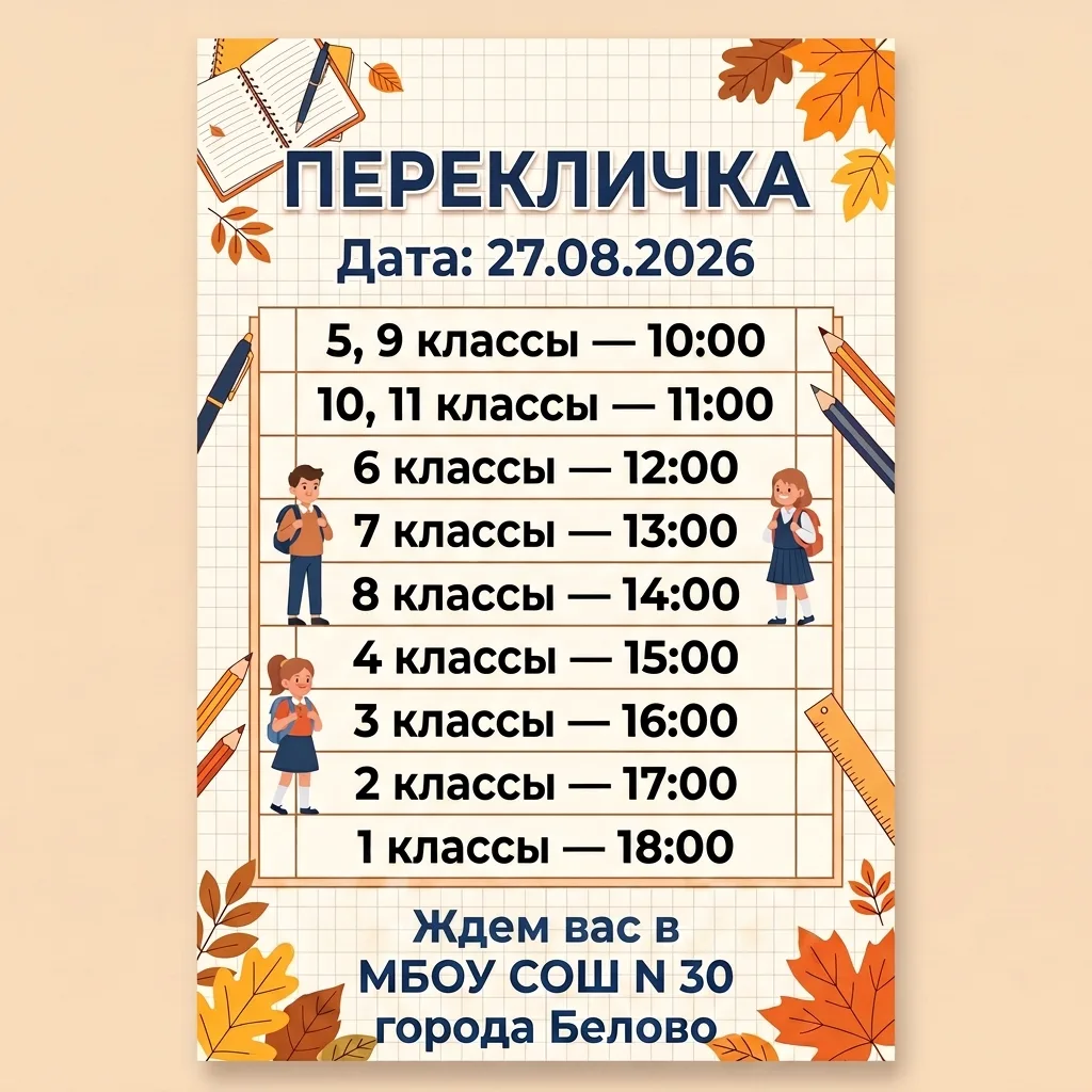 Уважаемые родители и учащиеся!