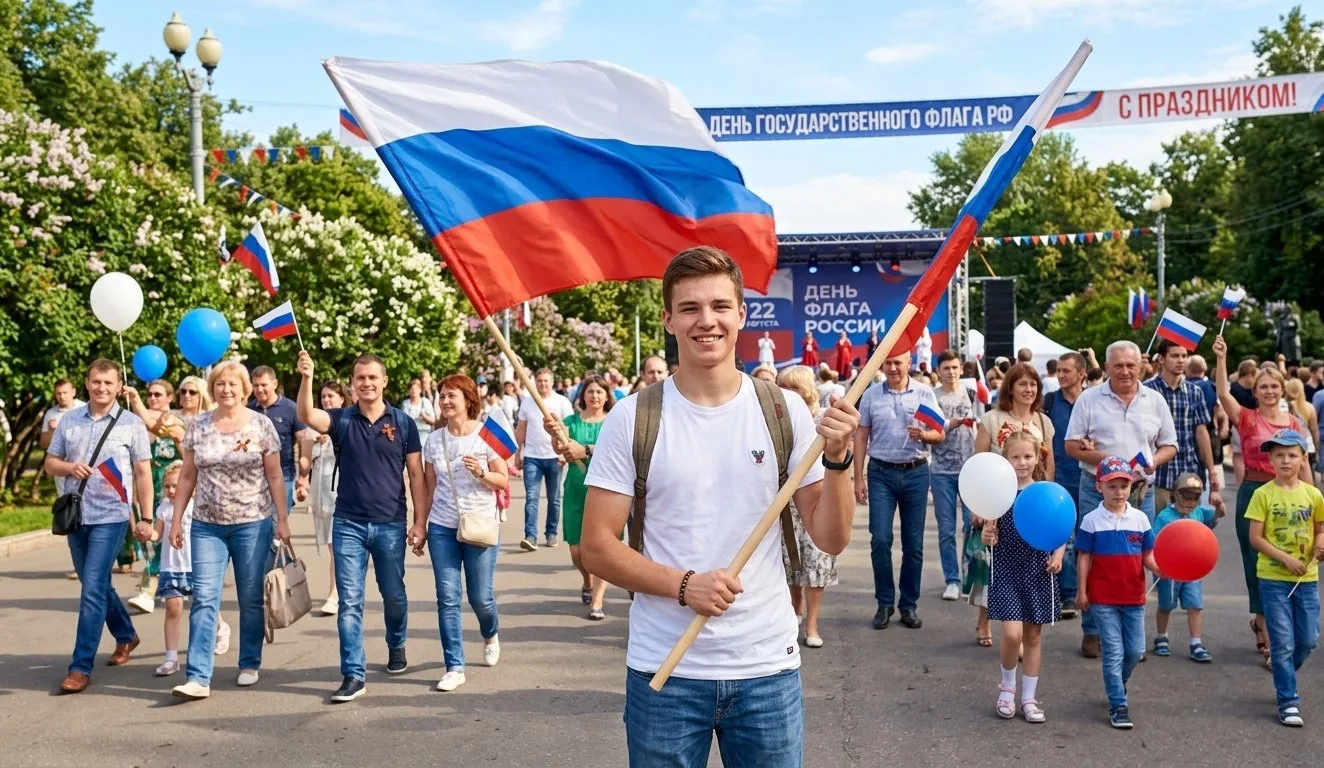 🇷🇺 С Днём Государственного флага Российской Федерации! 🇷🇺