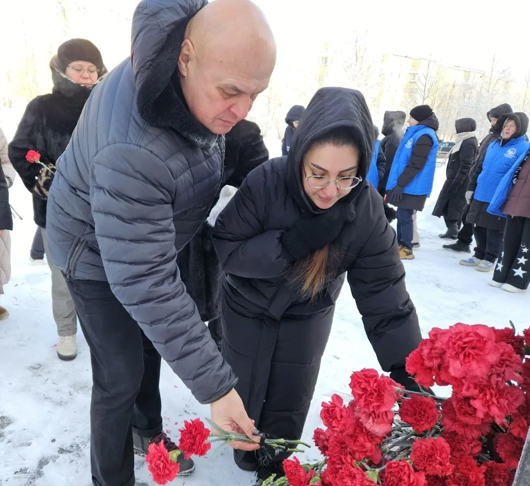 🕯️27 января педагоги нашей школы приняли участие в митинге посвящённому 82-й годовщине полного освоб