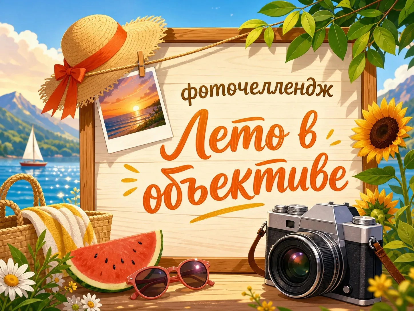 Это пост-напоминание: 
Лето - это не только жара, но и классные кадры! 🏖️

Знаете, говорят, что у л