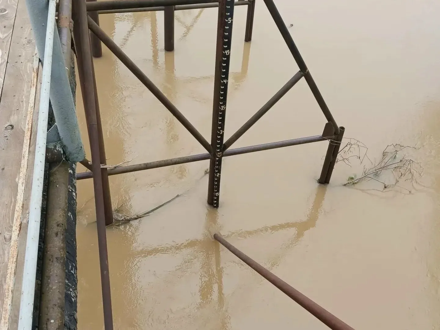 Уровни воды в реках Кунгурского муниципального округа по водомерным постам на 09:00 19 ...