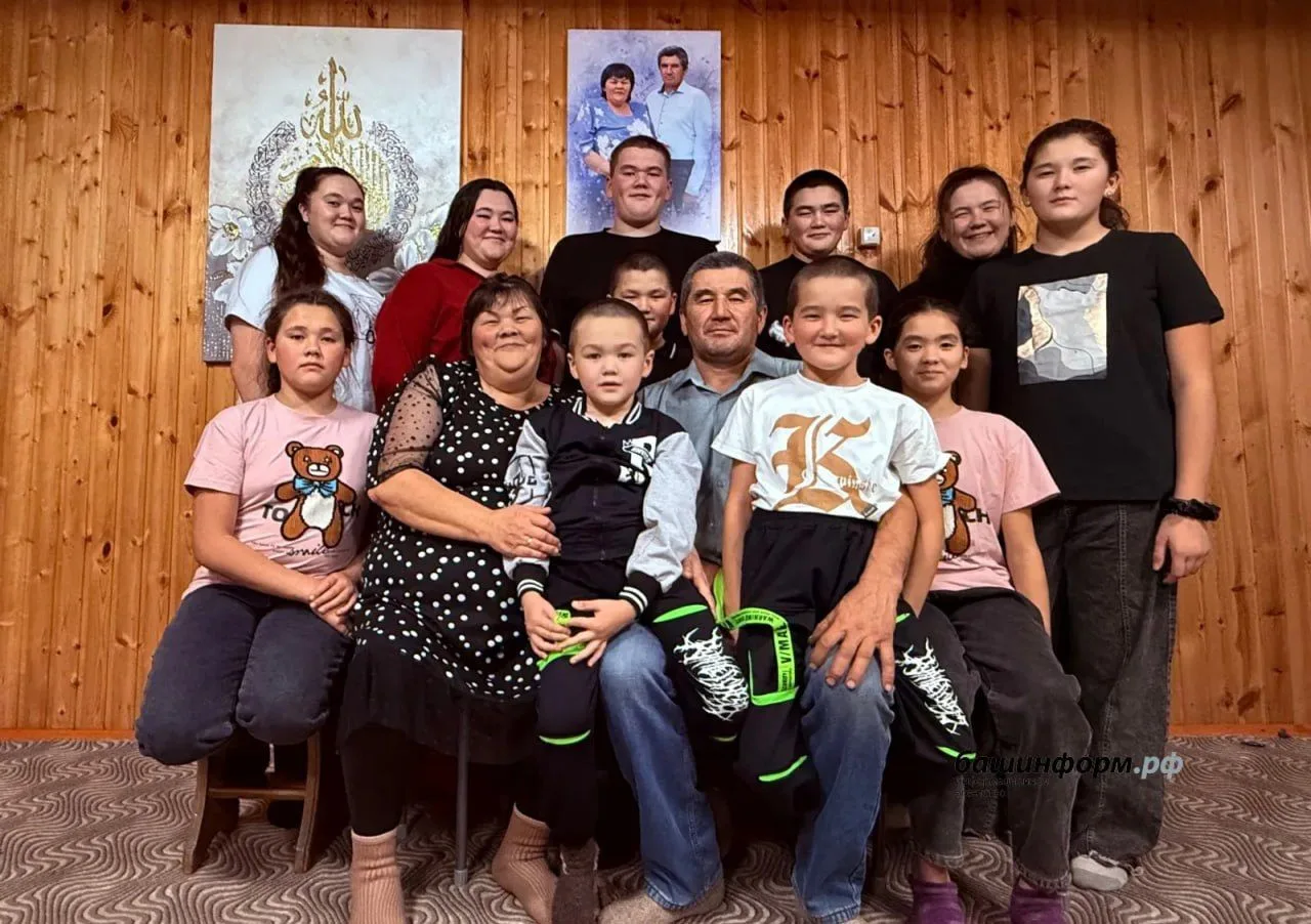 Жительница Башкирии родила 11 детей после 5 лет бездетности