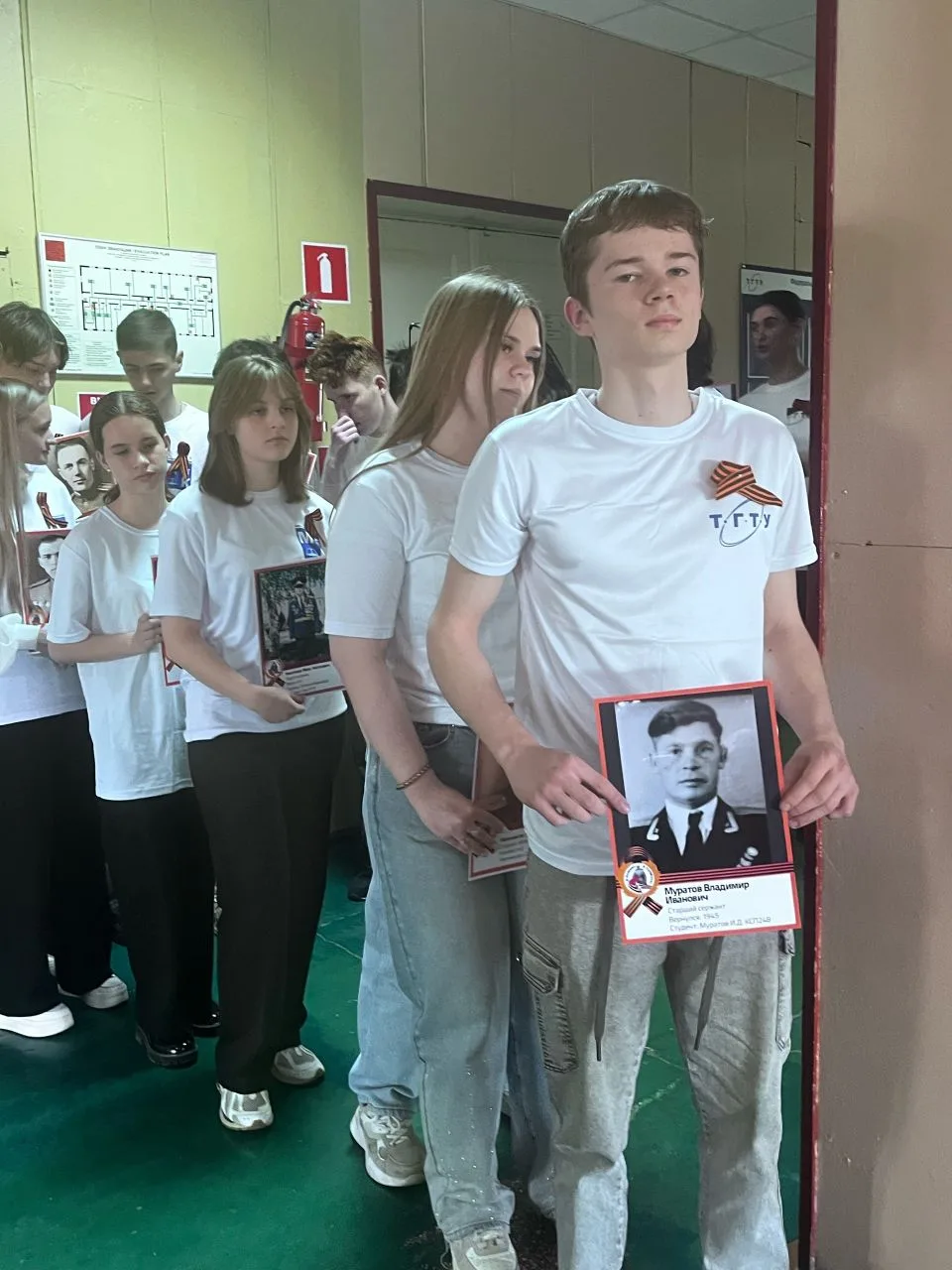 Бессмертный полк: Герои рядом с нами — в наших сердцах и памяти! 🎗️    Студенты, преподаватели и сот