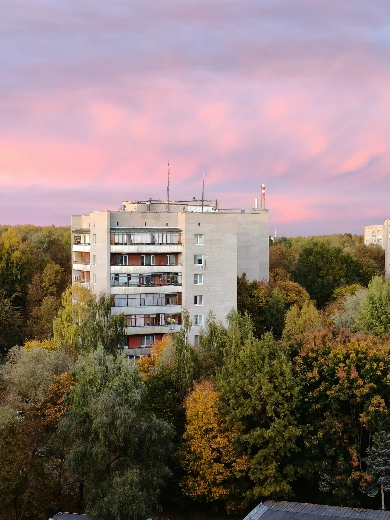Осенний вечер.