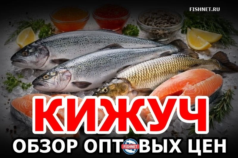 🐟 Опубликованы Оптовые цены на свежемороженый КИЖУЧ на торговой площадке FISHNET.RU с ...