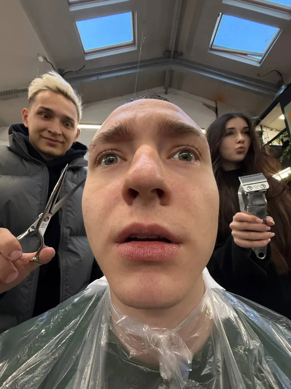 Лысый домер 😱😂