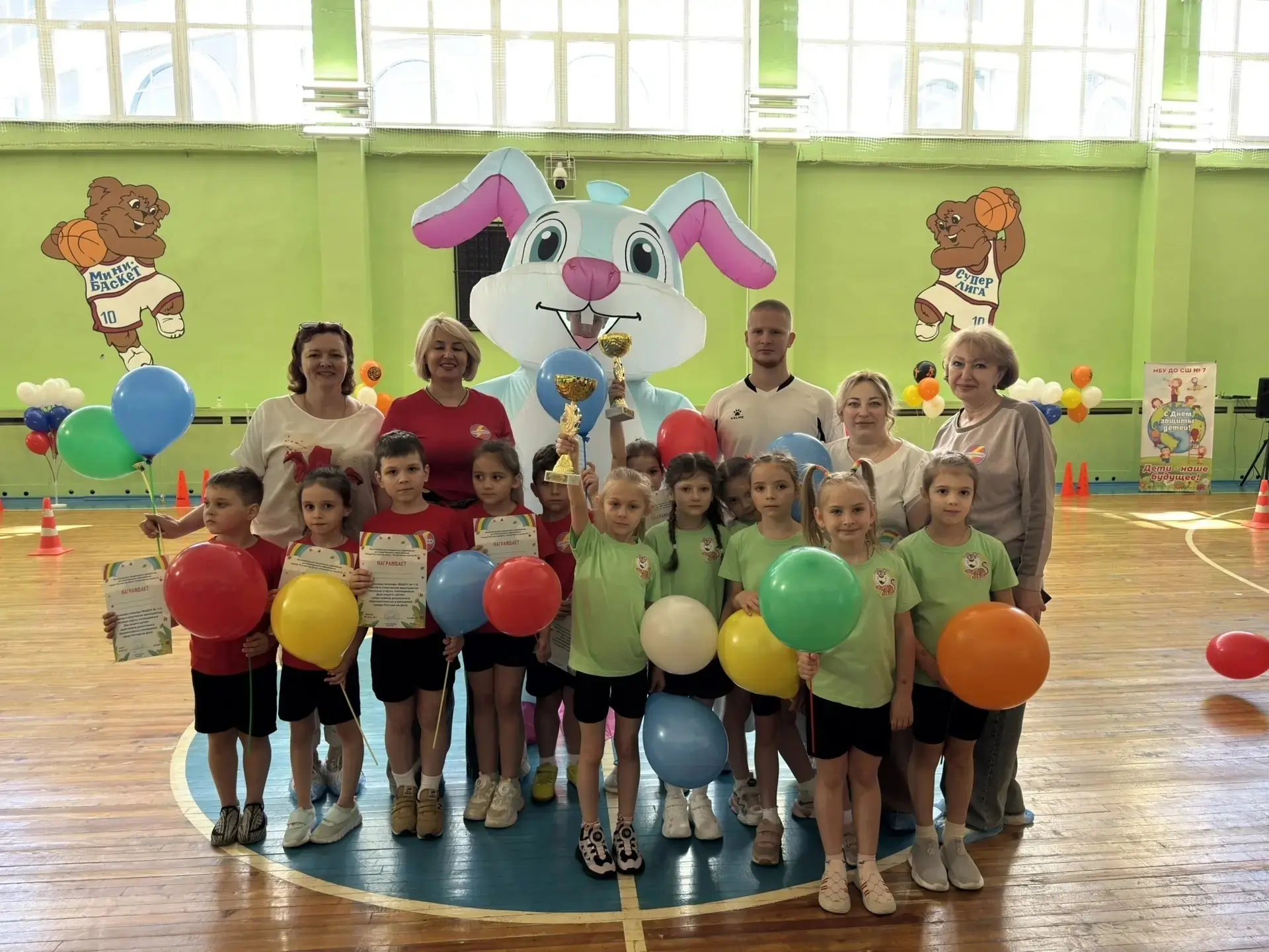 🌟Сегодня воспитанники МАДОУ №115 приняли участие в спортивном мероприятии «Весёлые ста...