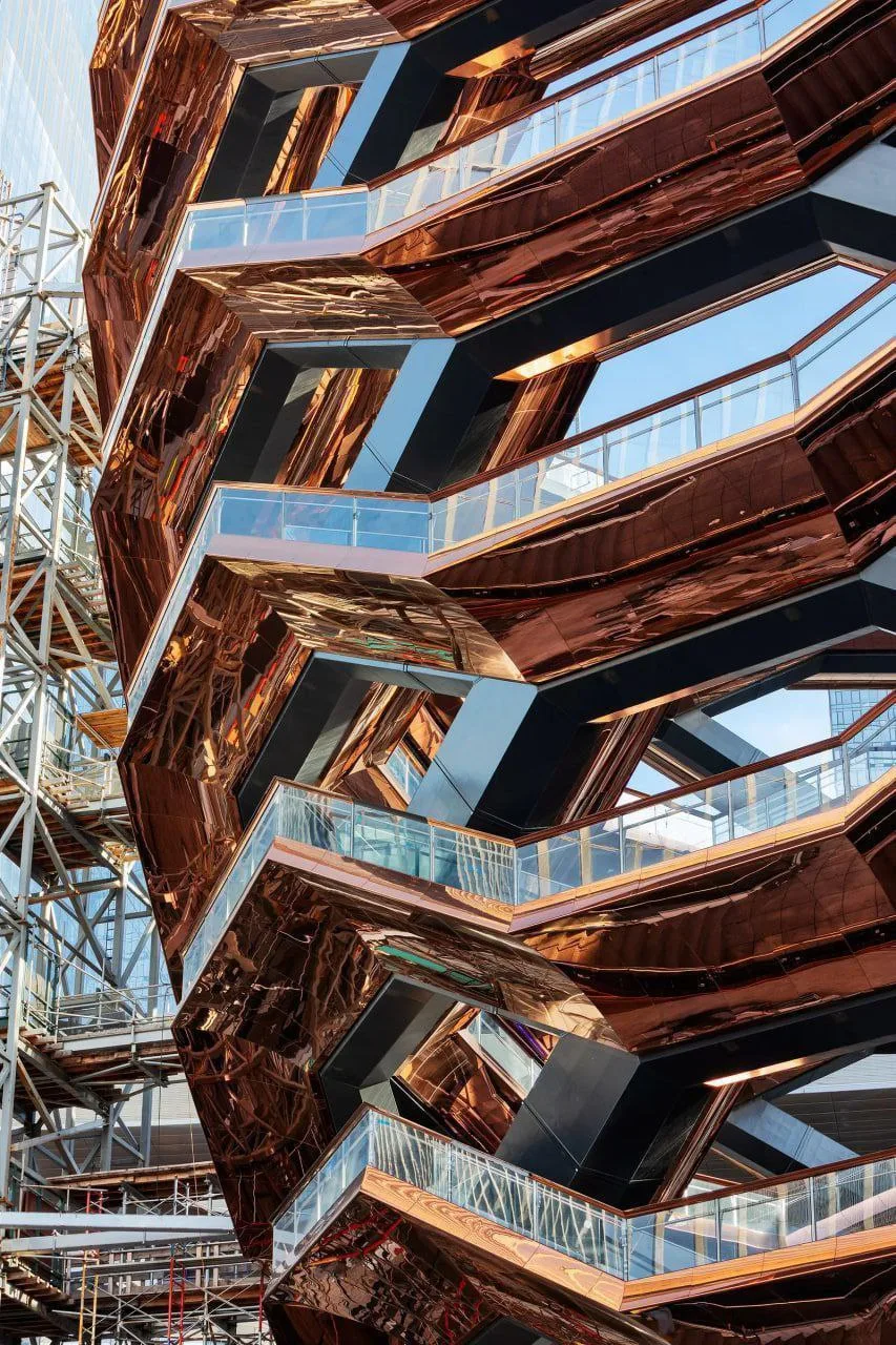 🏛️ Vessel, Нью-Йорк, США. Дата постройки: 2019 год