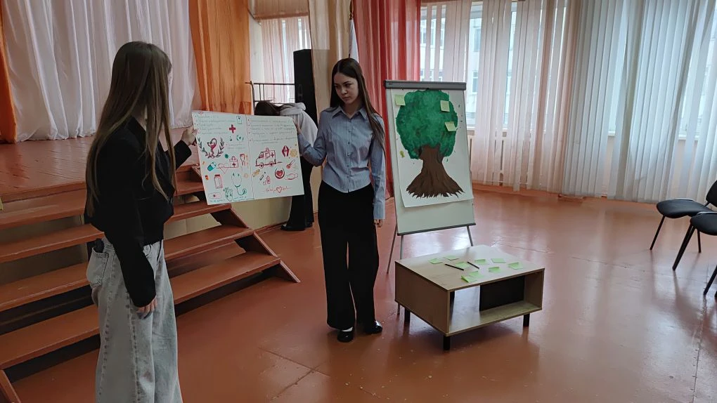Сегодня прошло образовательное событие в 9 классах "Будьте в курсе" 🎓 Будущим выпускникам, которые п