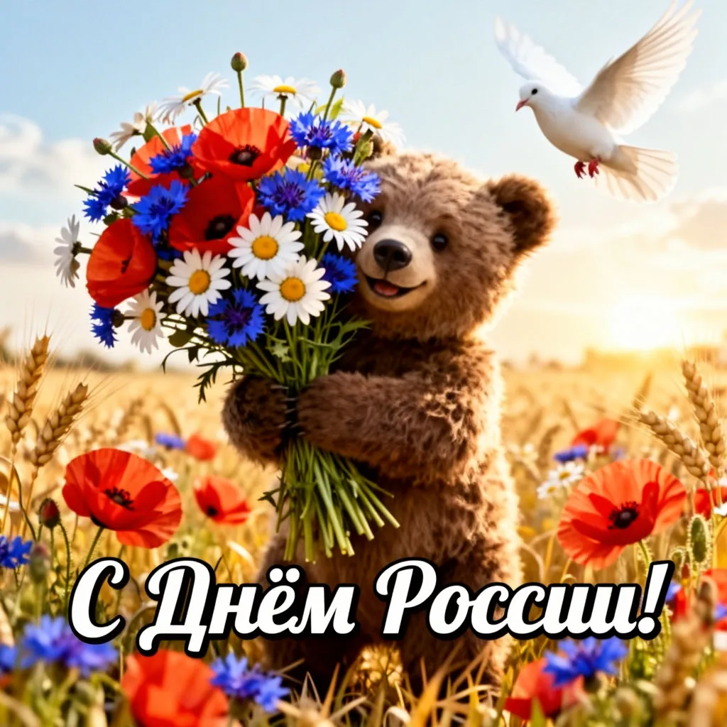 Мира, тепла, добра, радости и света всем нам! 
Пусть каждый день начинается с хороших новостей!
