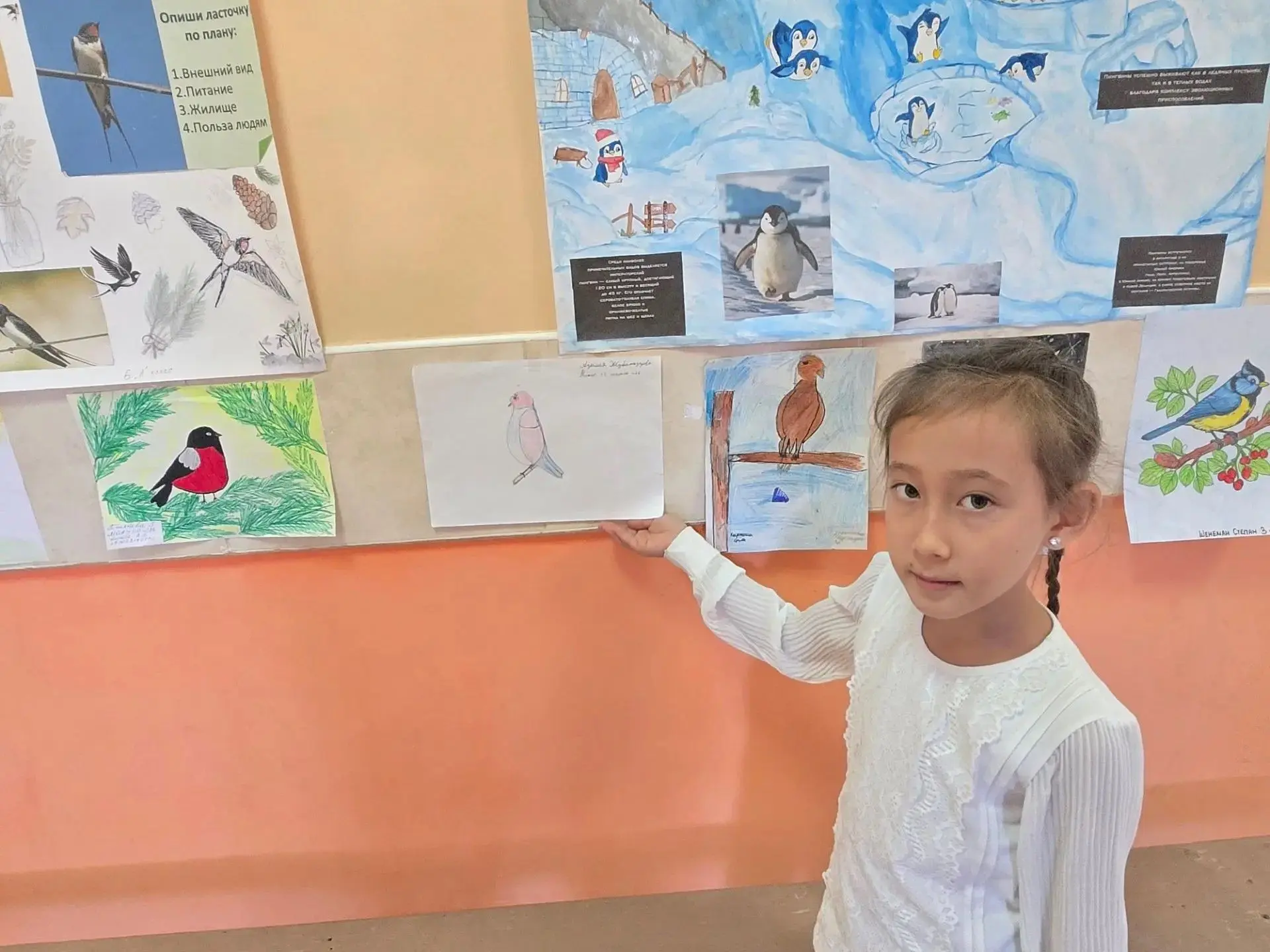 Птичий переполох в нашей школе! 🐦🎨В рамках Недели естественных наук в начальной школе...