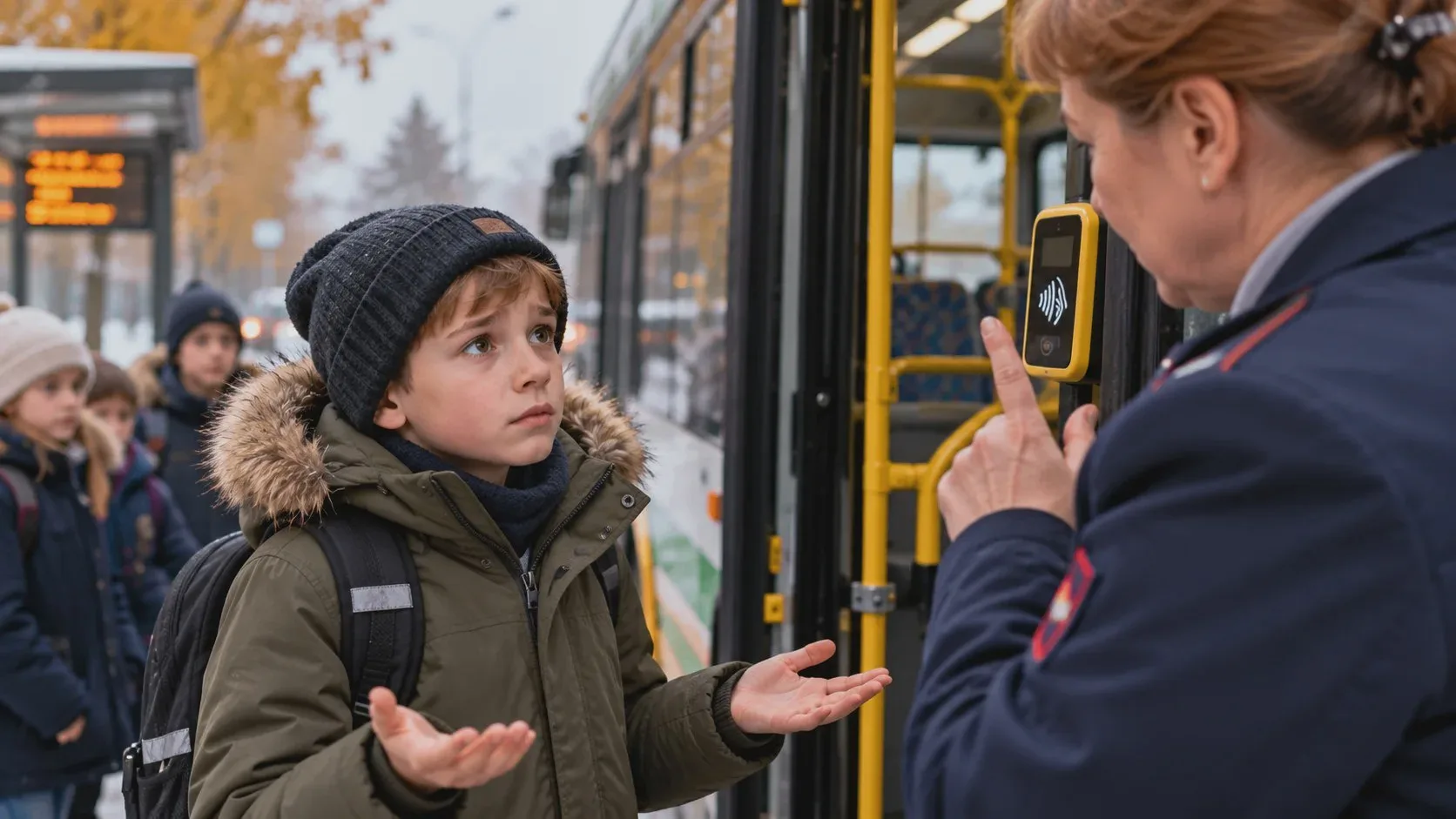 🚌 Школьника без карты не высадят из автобуса