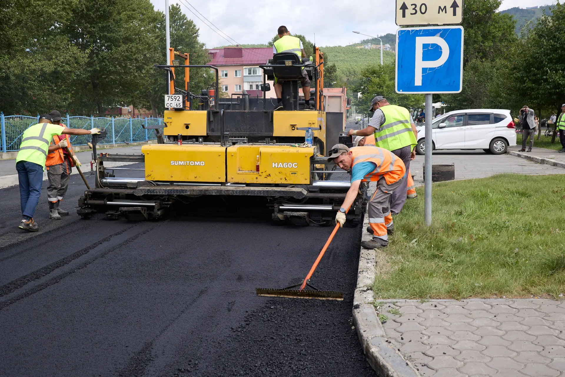🛣️ На Тихоокеанской - новый асфальт