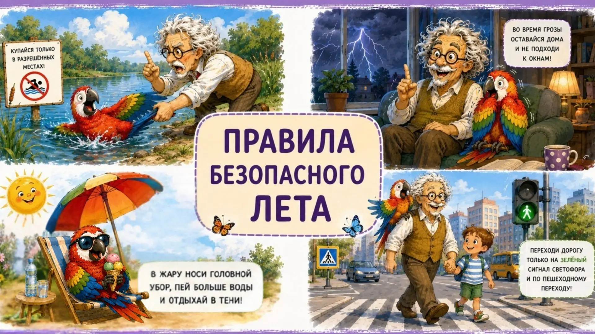 ☀️Вот и наступило долгожданное лето — пора солнечных дней, весёлых прогулок и новых открытий! ☀️

Но