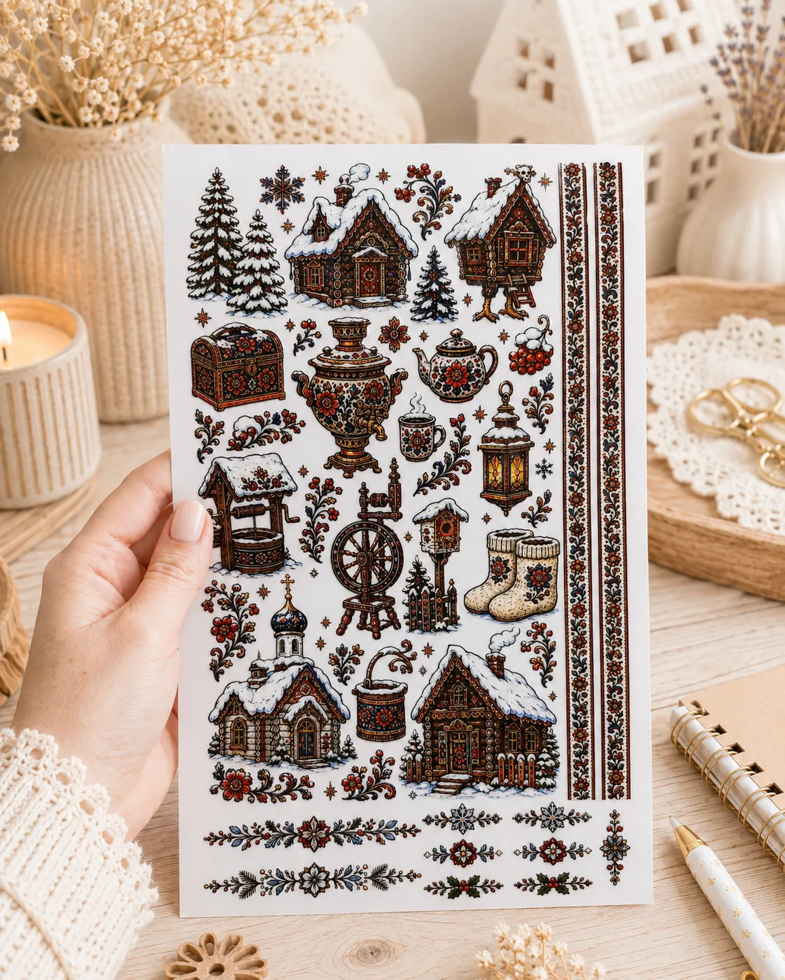 Еще 2 новых набора в наличии! Коллекция "Русские узоры"❤️