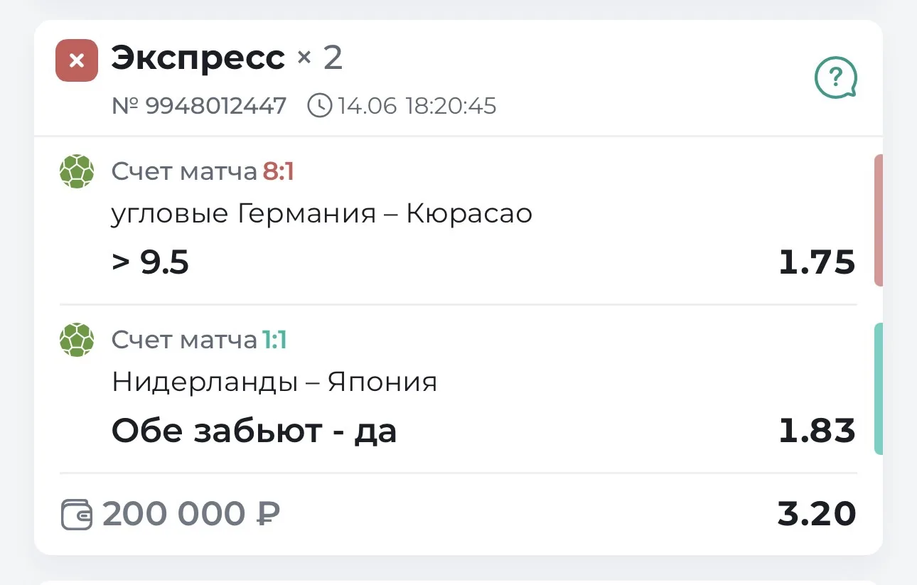 🔥 РАЗБОР ПЛАТНОГО МАТЧА. ДВИГАЕМСЯ ДАЛЬШЕ👇

Сегодня разбираем футбольные матчи Чемпионата мира 🌍⚽