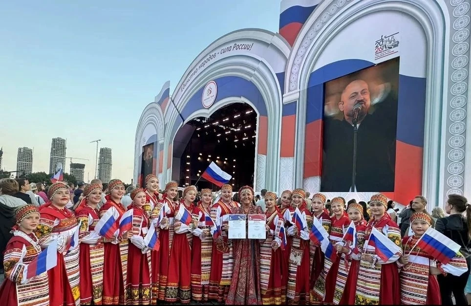 🇷🇺Наша «Зарянка» стала лауреатом специальной премии Межрегионального фестиваля «Русск...