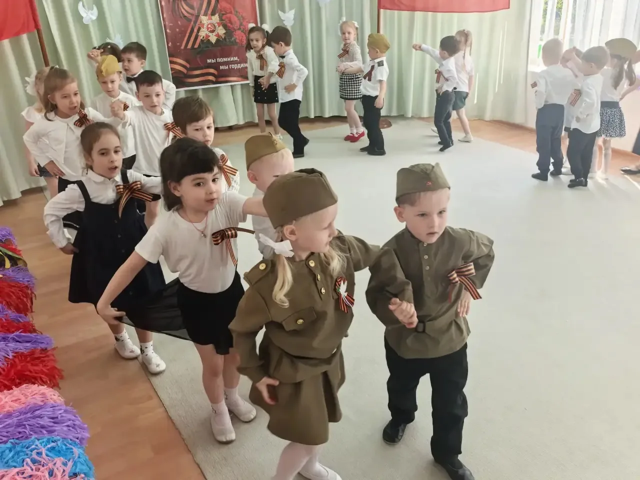 💢 Память, живущая в наших сердцах  🔶 В дошкольных зданиях №5 и №8 прошли музыкальные праздники, посв