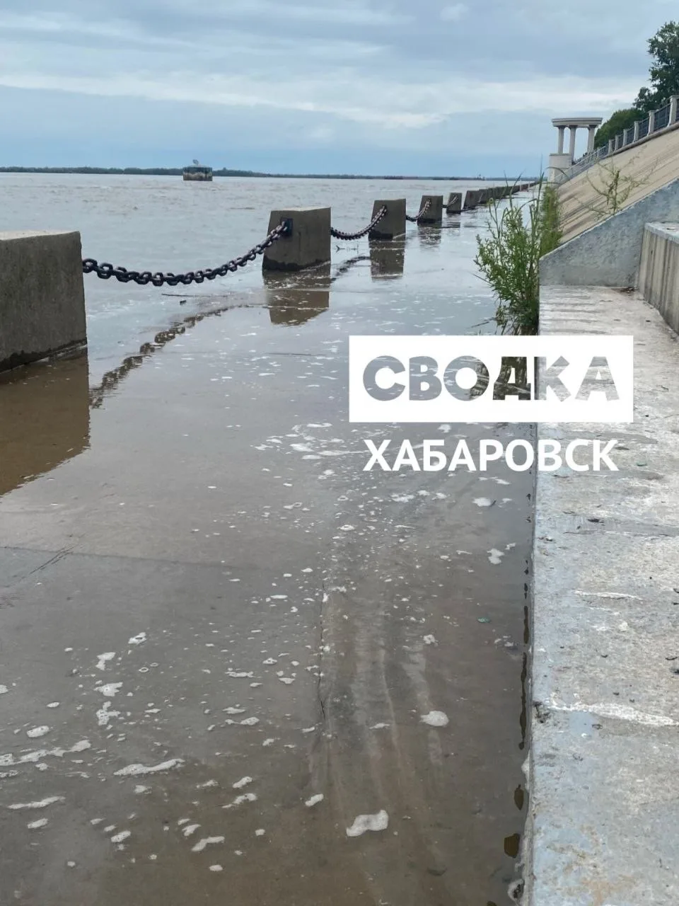 Большая вода идет: уровень Амура у Хабаровска повторяет динамику наводнения 2013 года

Вода уже закр