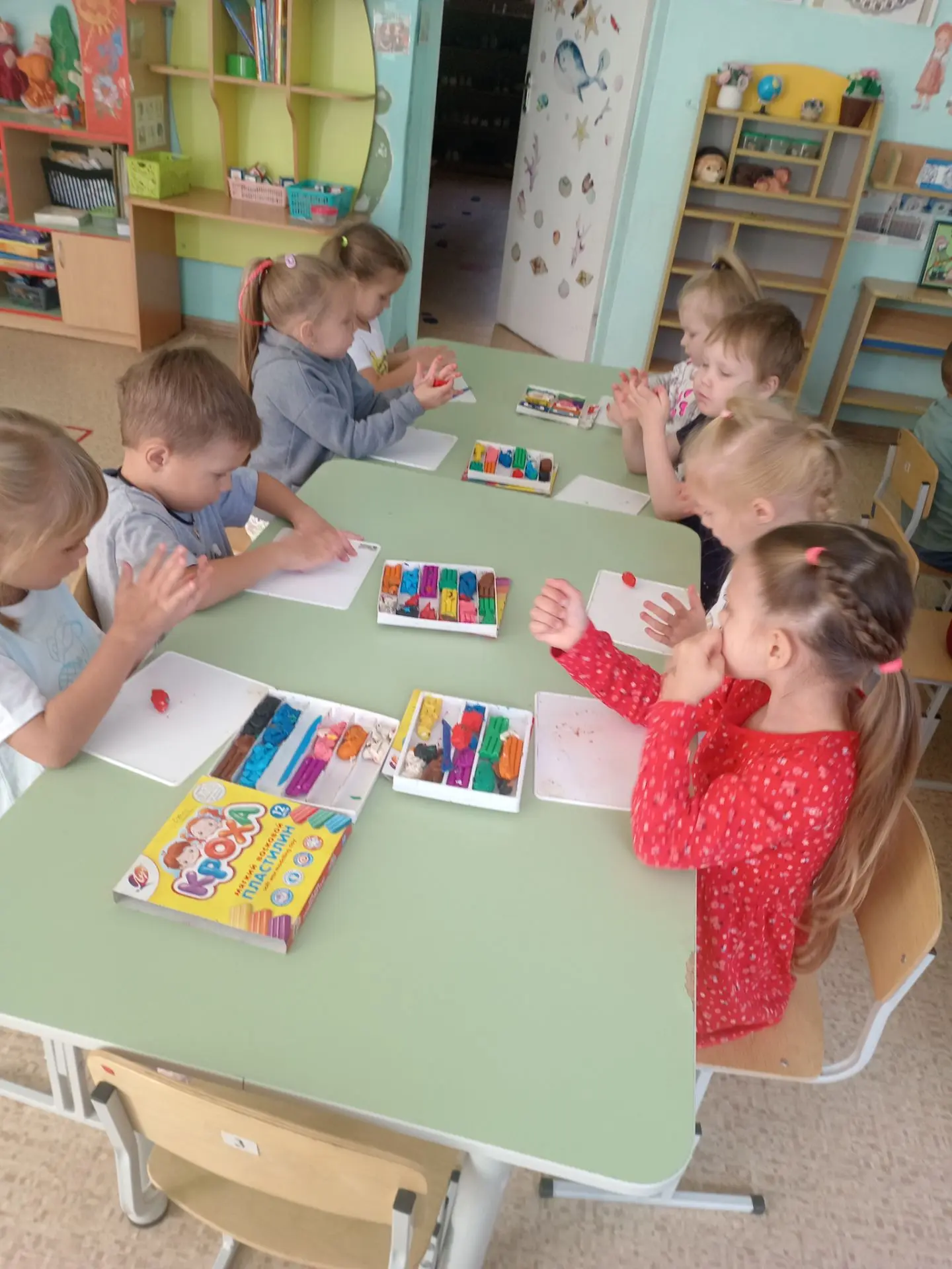 Сегодня в средней группе № 1 «Золотые рыбки» прошло очень важное и познавательное занят...