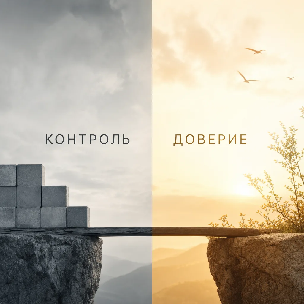 Где та грань? Между «держать всё под контролем» и «довериться жизни»