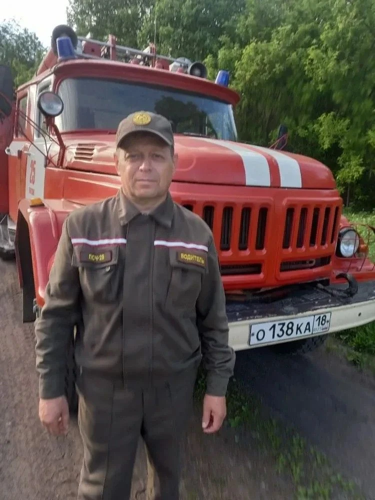 Водитель пожарного автомобиля из Удмуртии предотвратил крупный пожар  25 мая во время планового проф