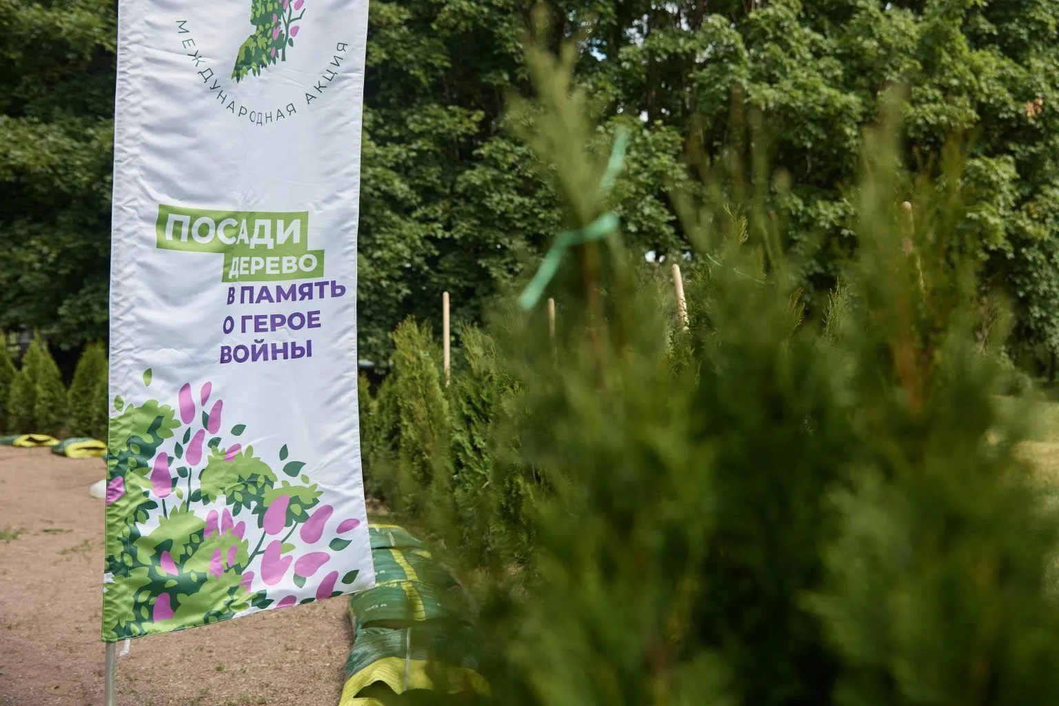 «Сад памяти» высадили в расположении легендарной войсковой части 3310 в Беларуси

📍В военном городк