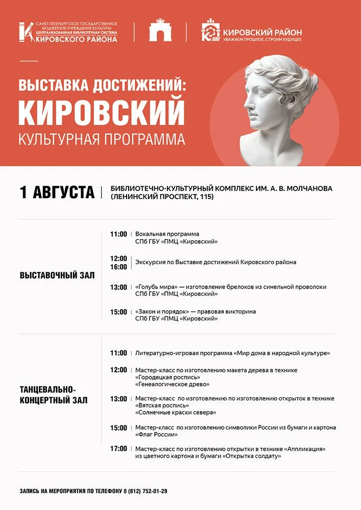 Масштабная экспозиция "Выставка достижений: Кировский", подготовленная Администрацией Кировского рай