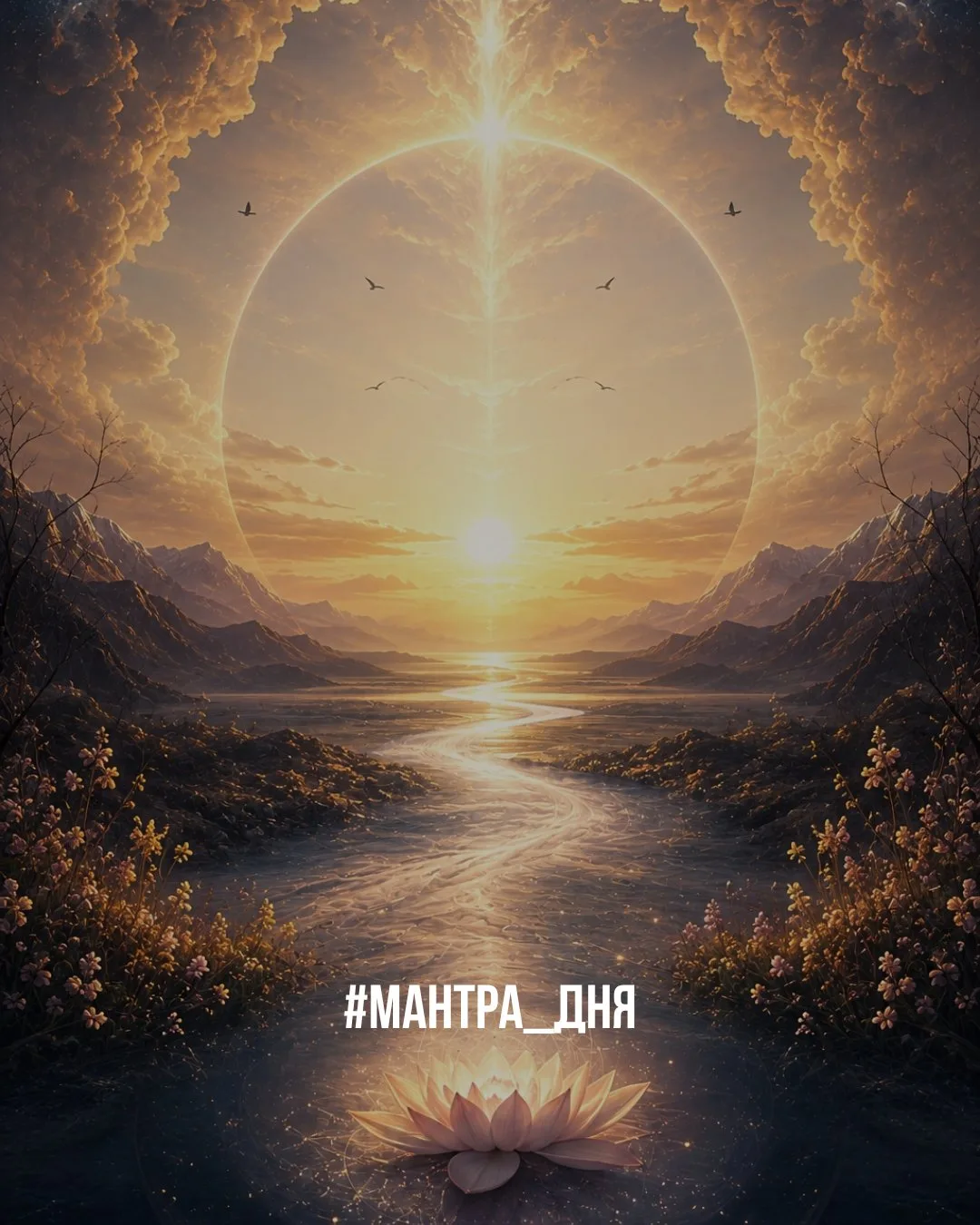 Сегодня среда и день для МАНТРЫ ДНЯ 😉