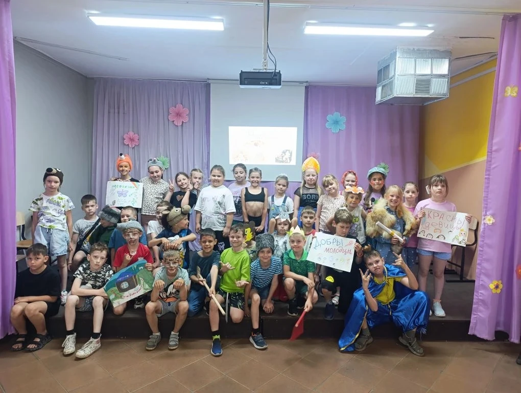 6 день лагеря «Дружные»: путешествие по следам русского народного творчества