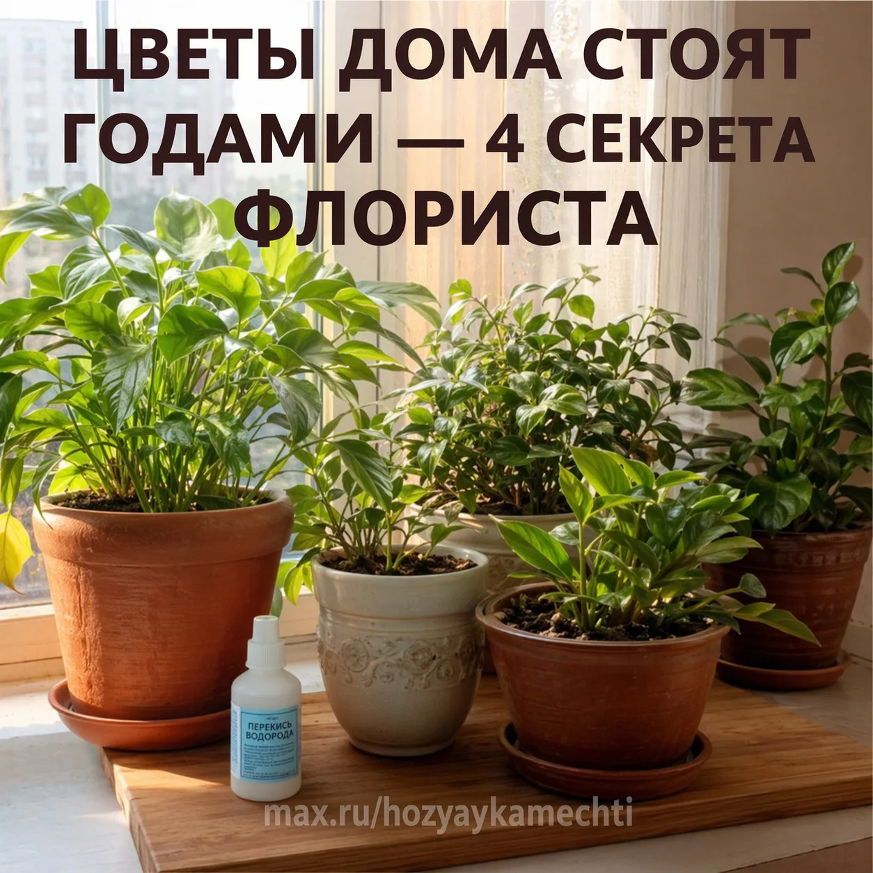 ЦВЕТЫ ДОМА СТОЯТ ГОДАМИ, ЕСЛИ ЗНАТЬ ЭТИ 4 СЕКРЕТА — БОЛЬШИНСТВО ХОЗЯЕК ПРО НИХ НЕ ДОГАДЫВАЮТСЯ  Подр