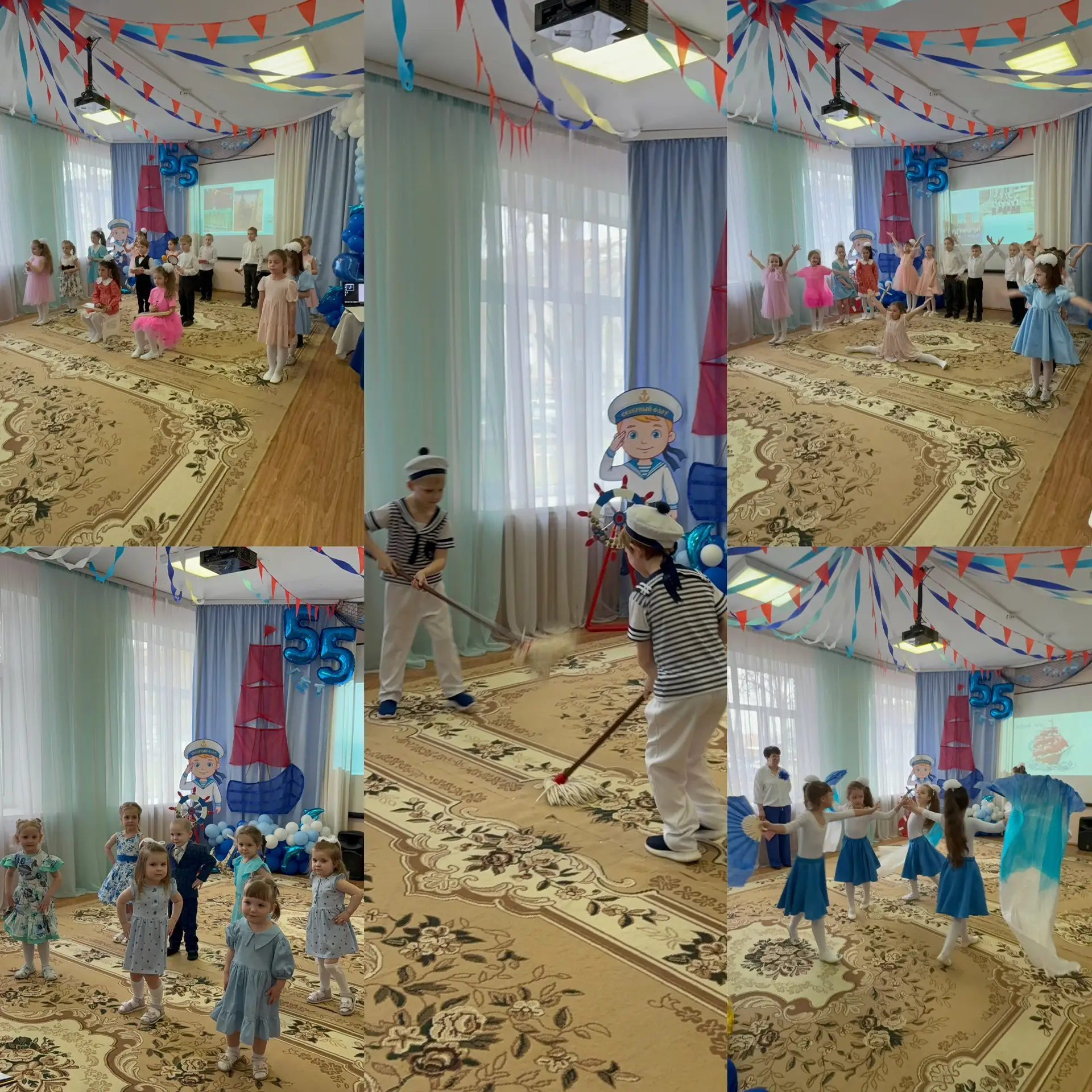🎉55 ЯРКИХ ЛЕТ 🎉  🏫Сегодня в дошкольном отделении Д/С №39 случилось историческое событие — сад отмеча