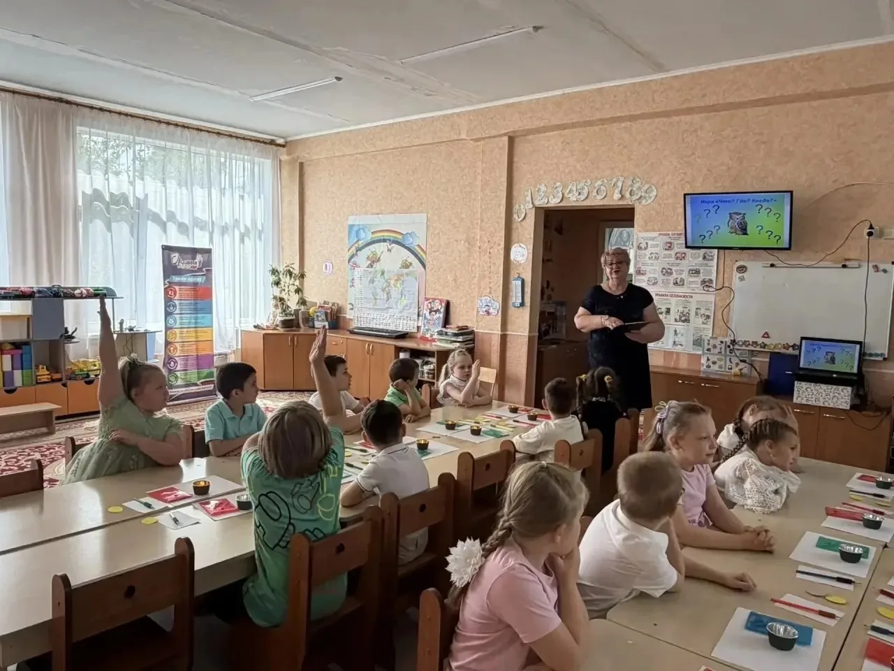 Интеллектуальный баттл в детском саду! 🧠💡