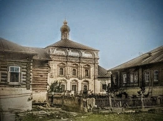 Преображенский женский монастырь в Вятке. Внутренний вид. Фотограф  Антон Онуфриевич Бу...
