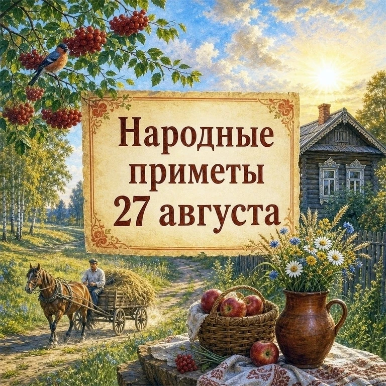 🌿 27 августа — Михей Тиховей: народные приметы 🌿