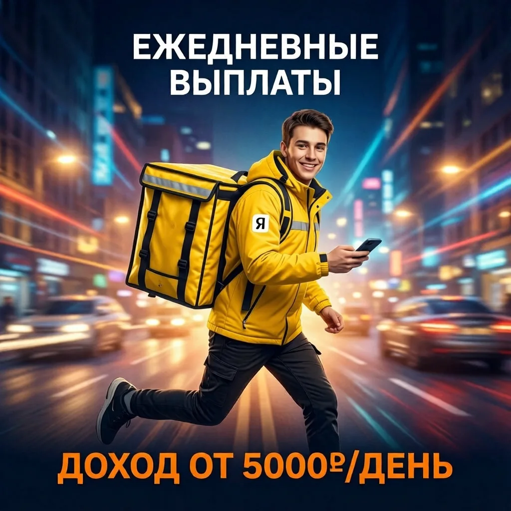 🍔 Яндекс Еда ищет курьеров