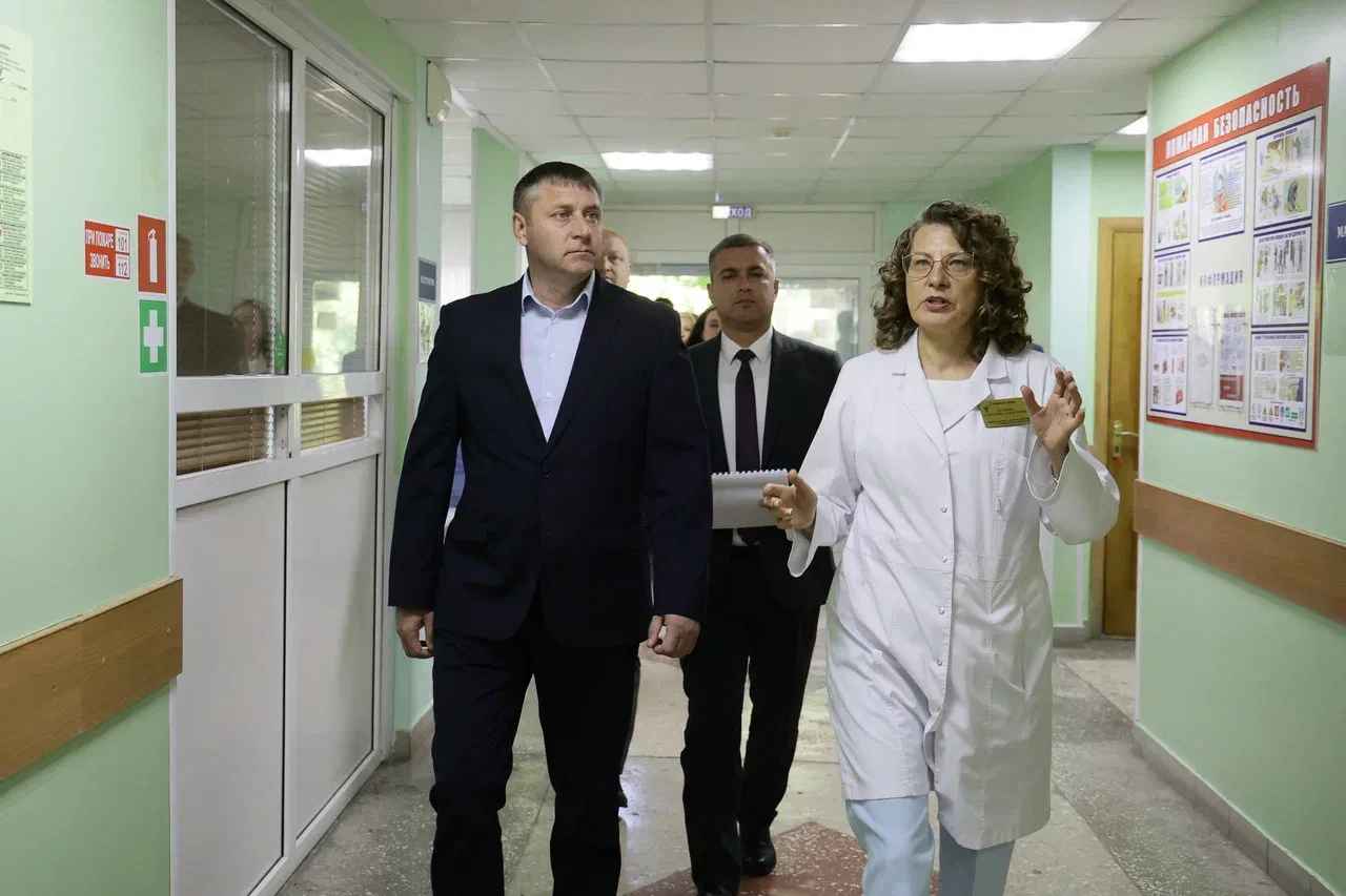 Совместно с временно исполняющим обязанности губернатора Белгородской области Александр...