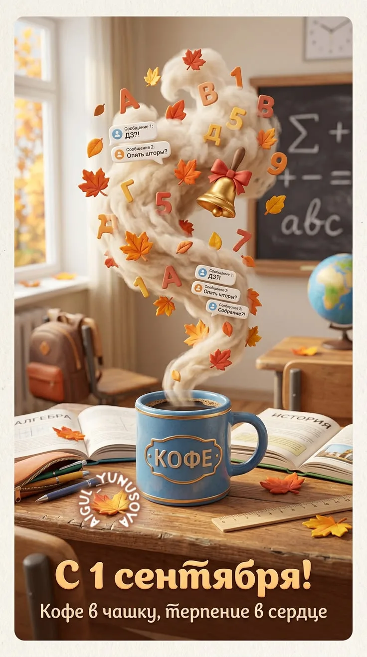 С Днём знаний и началом новой школьной главы! 📚