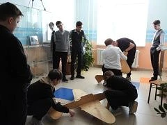 2 февраля в школьном музее боевой славы "Дорогами войны" нашего поискового отряда для учащихся 7-х к