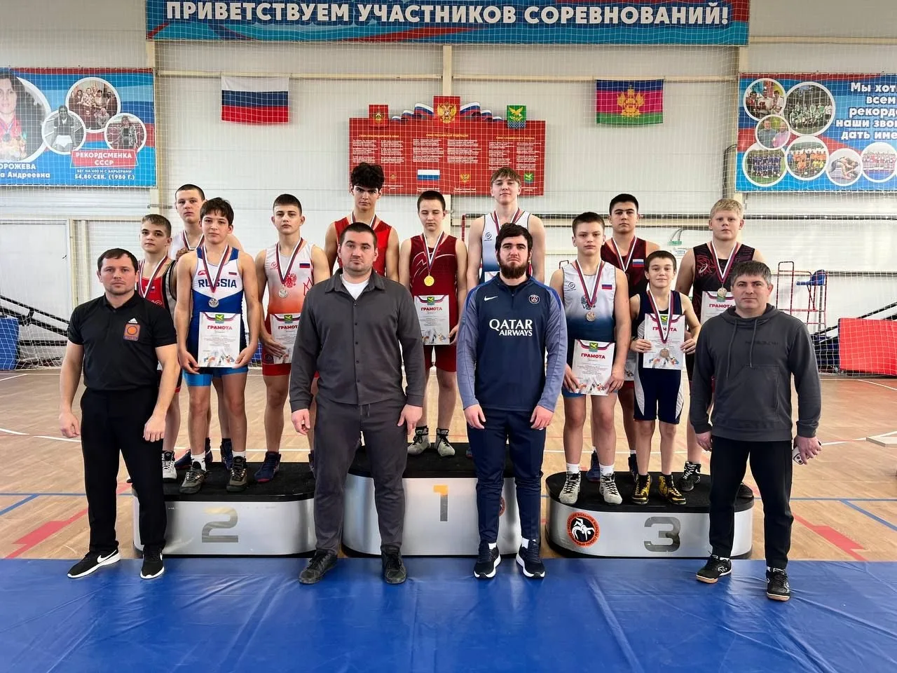 06.03.2026 г. в ст. Петровской прошли открытые соревнования МО Славянский район по спор...