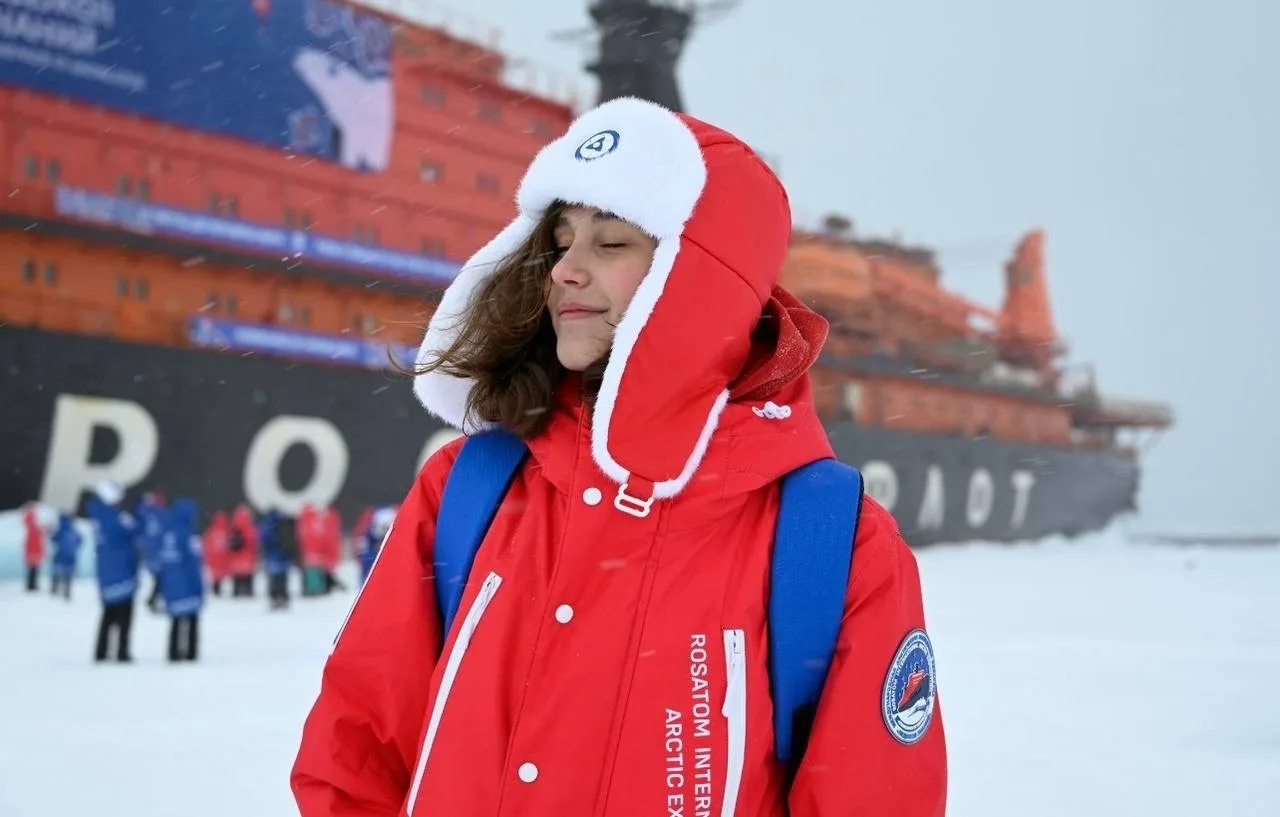 🧊 СЕВЕРНЫЙ ПОЛЮС ПОКОРЁН НАШЕЙ УЧЕНИЦЕЙ ❄