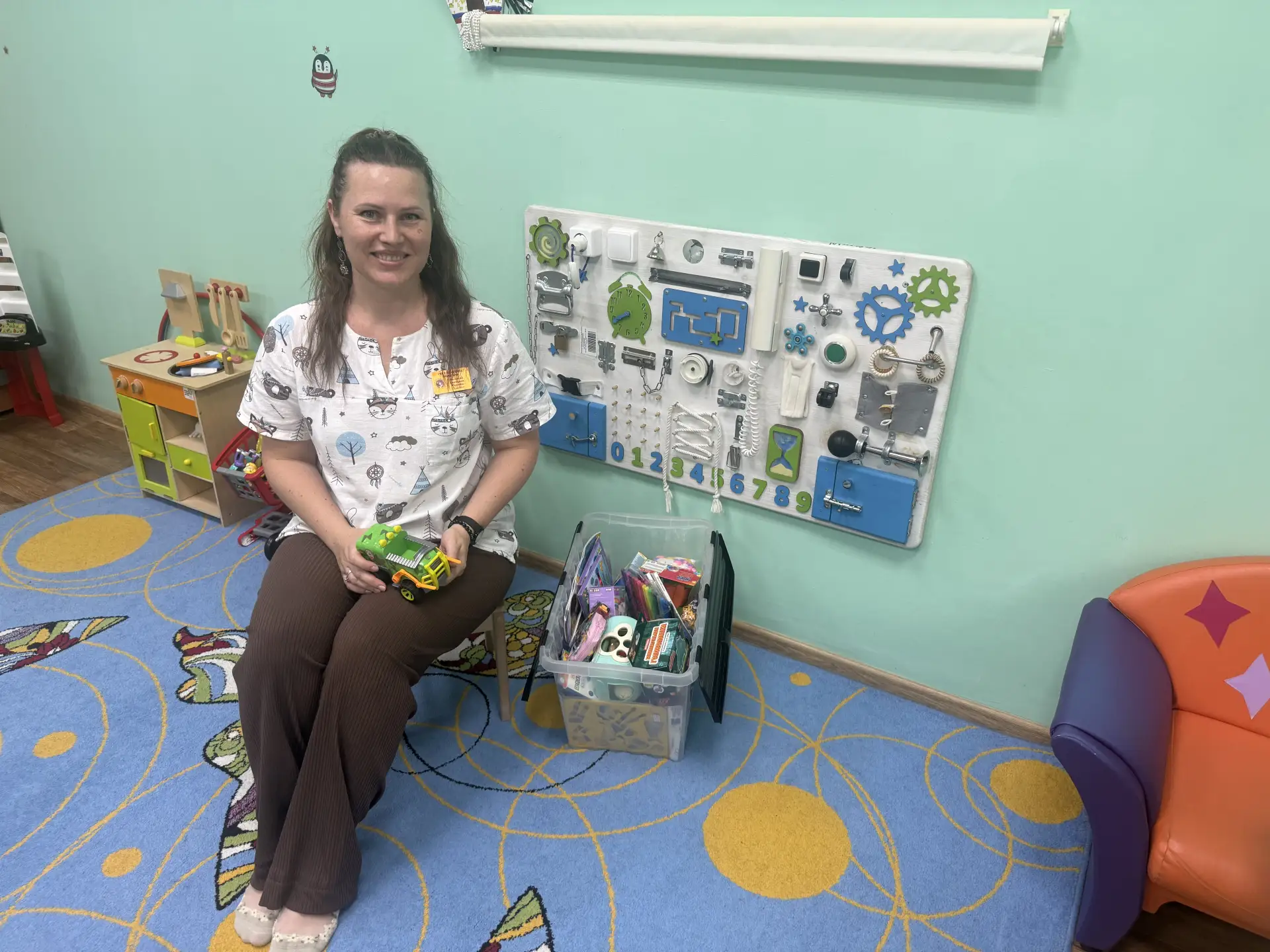 Награда за смелость

🧒👧 Маленьким пациентам Центра патологии речи и нейрореабилитации Областной кл