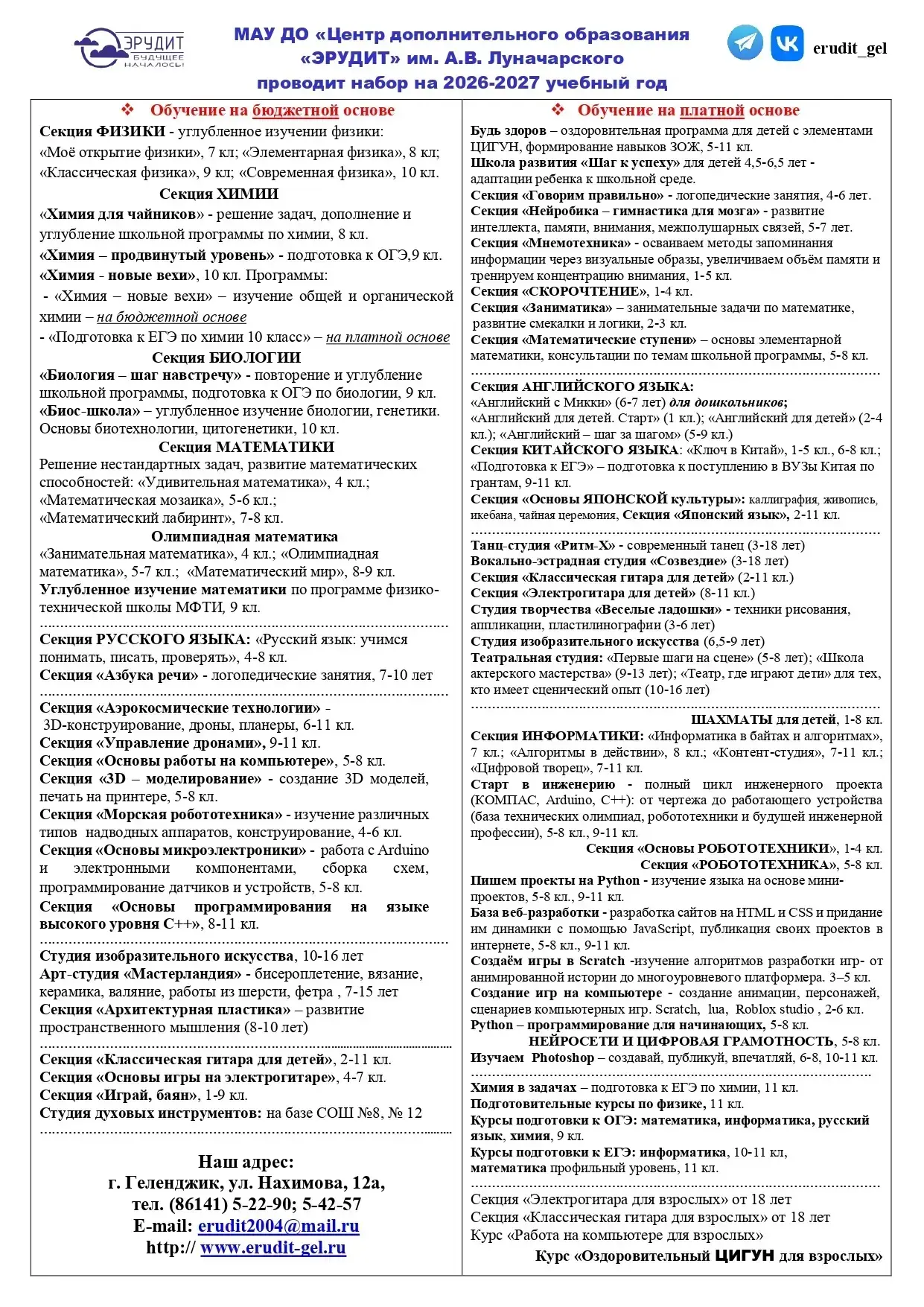 Медиа публикации